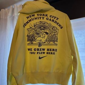 Nike NYC Hoodie, Yellow, Medium